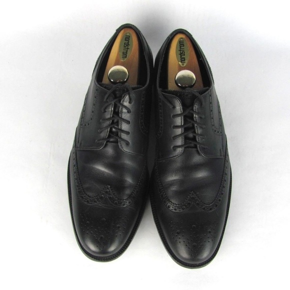 COLE HAAN Benton Black Wingtip Oxford Shoes 11.5 main image 5